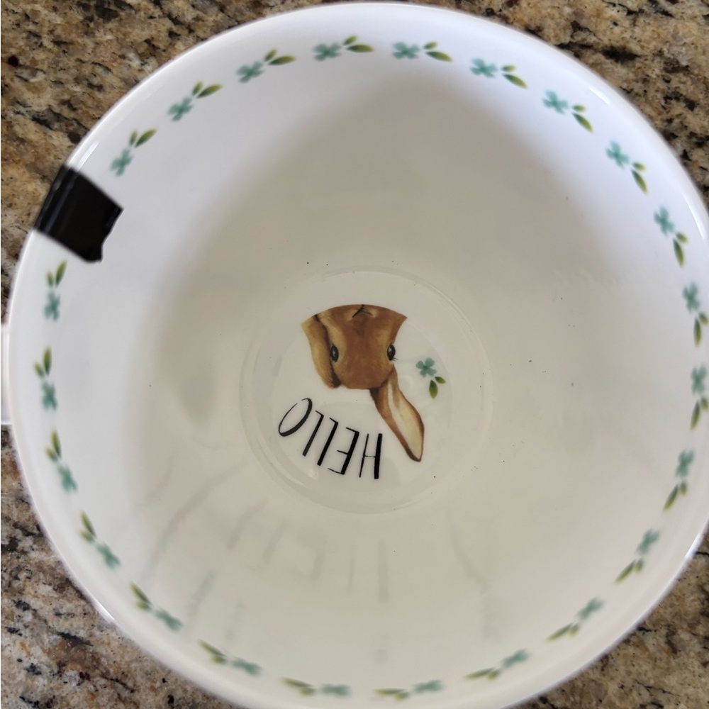 Hello Spring Bunny Mug - Picture 2 of 4